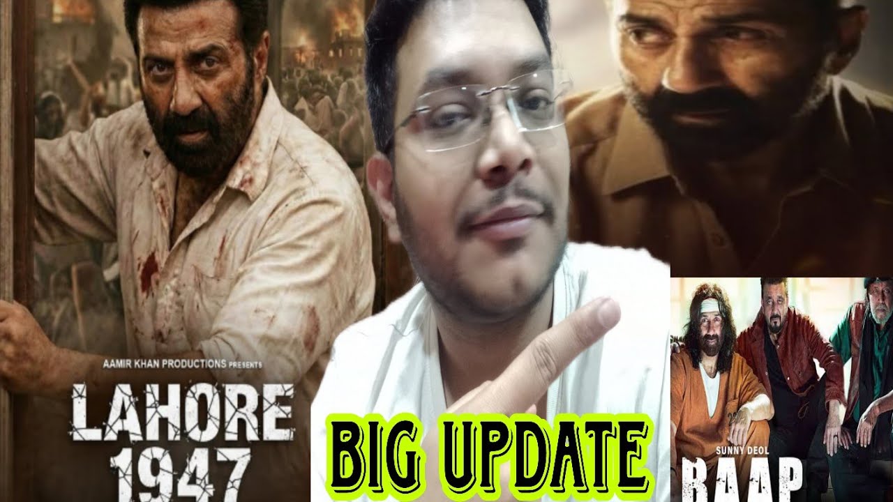 GABRU TEASER RELEASE DATE | LAHORE 1947 ANNOUNCEMENT TEASER UPDATE | BAAP MOVIE CONFIRMED IN 2026?