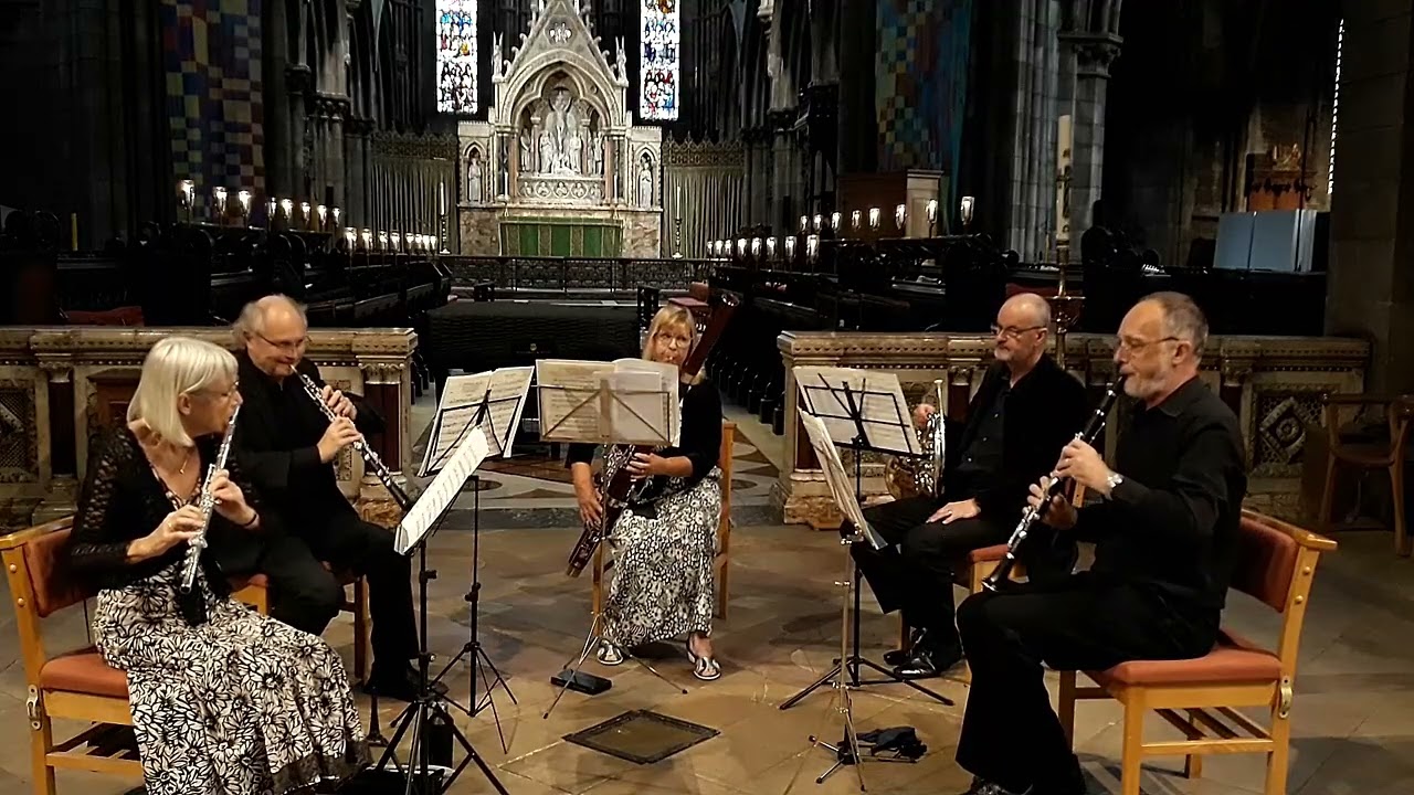 CAMBINI  Wind Quintet No. 2 in D minor  AQUILLOS WINDS
