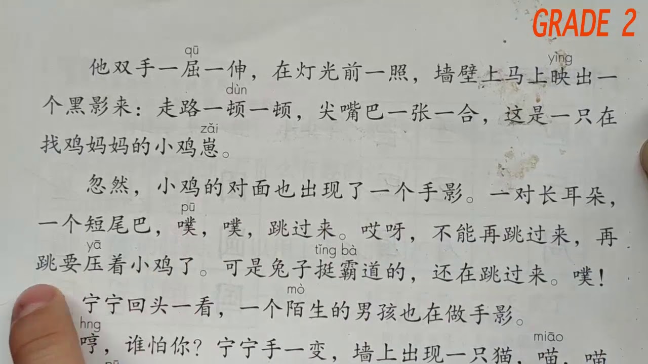 Learn beginner Chinese lesson97 reading中国孩子学中文 Grade2