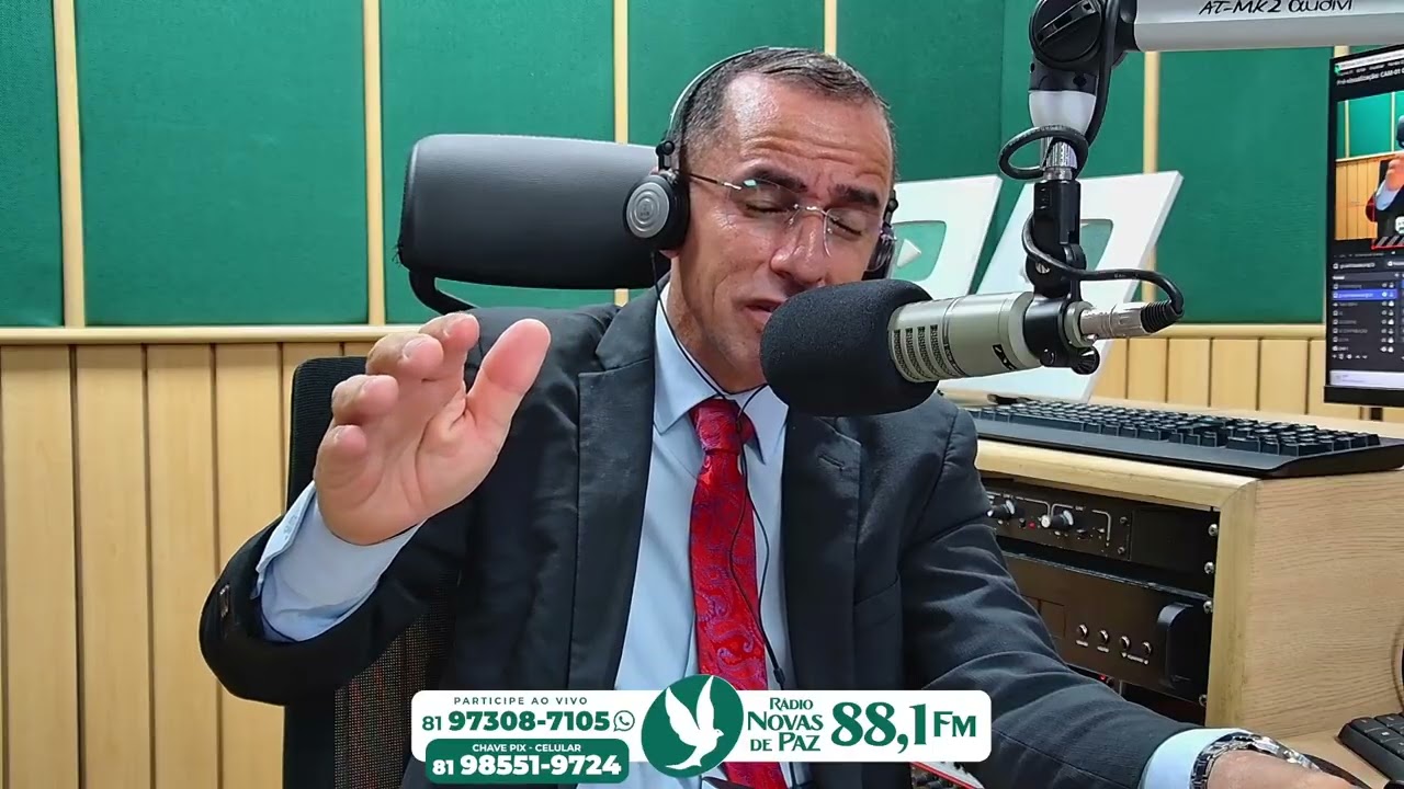 Pr. Rejanildo Paulino | MOMENTO DA ORAÇÃO | Rádio Novas de Paz