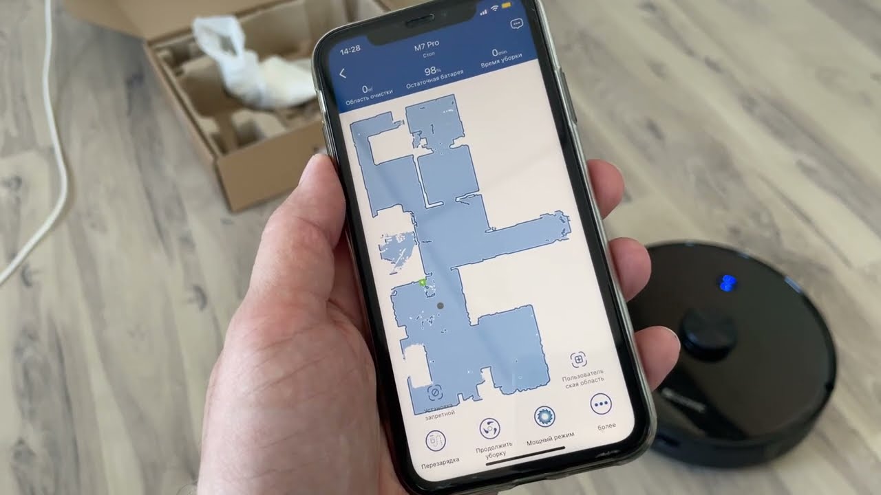 Proscenic M7 Pro - флагманский робот-пылесос с лидаром