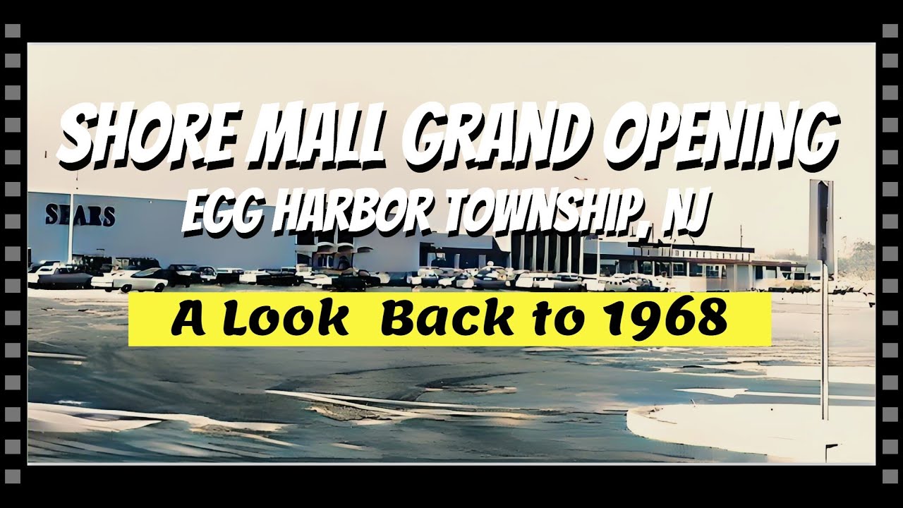 Shore Mall Grand Opening. Egg Harbor Township, N.J. {1968} {AI Color Enhanced Photographs And Story}