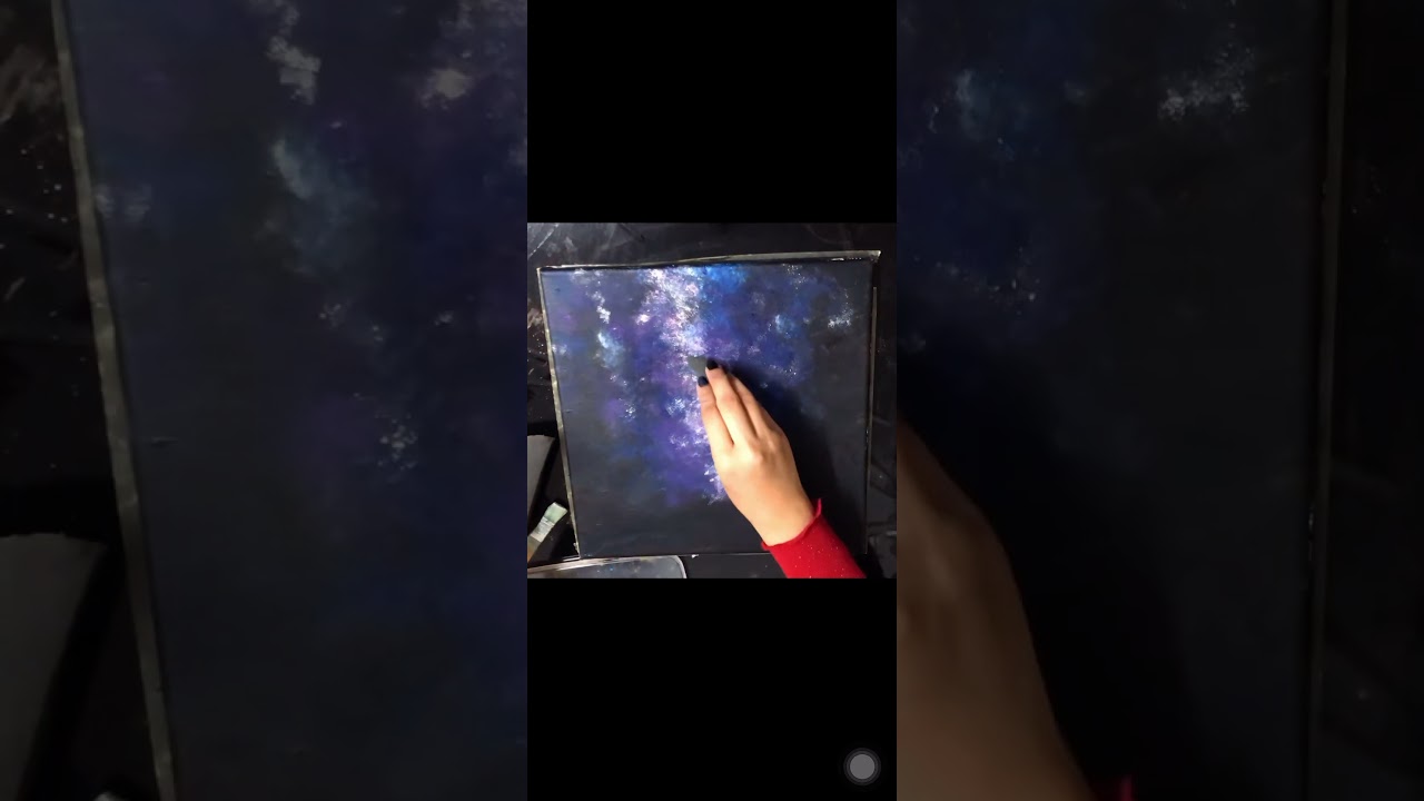 How to draw galaxy 🌌 with simple steps 🩵 