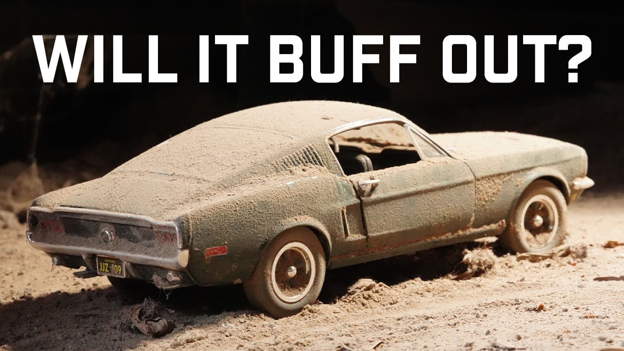 Deep Cleaning a Filthy 1968 Bullitt Mustang 1:18 Model