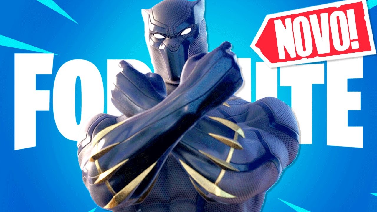 Comprei o PANTERA NEGRA, Capitã Marvel e Taskmaster da Marvel no FORTNITE