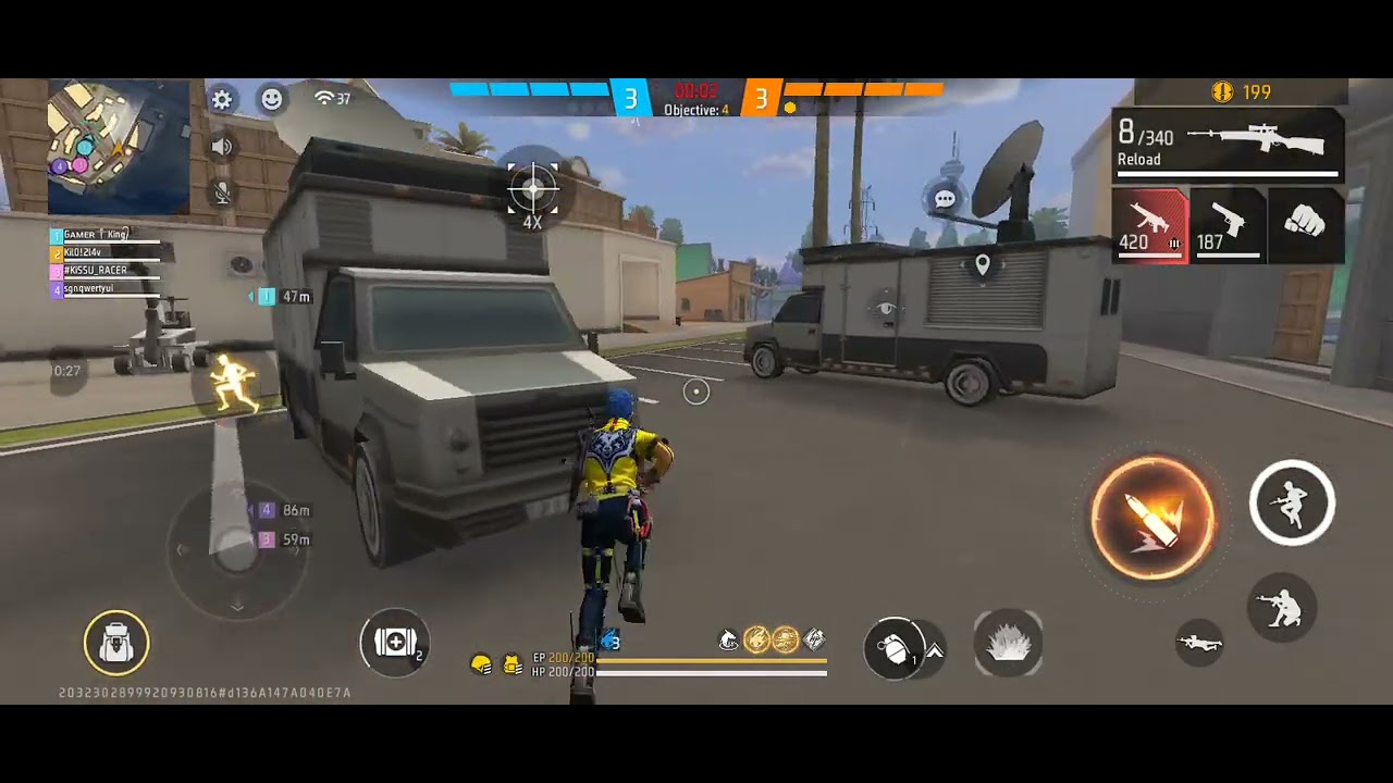 Free fire CS RANK . EPS 23