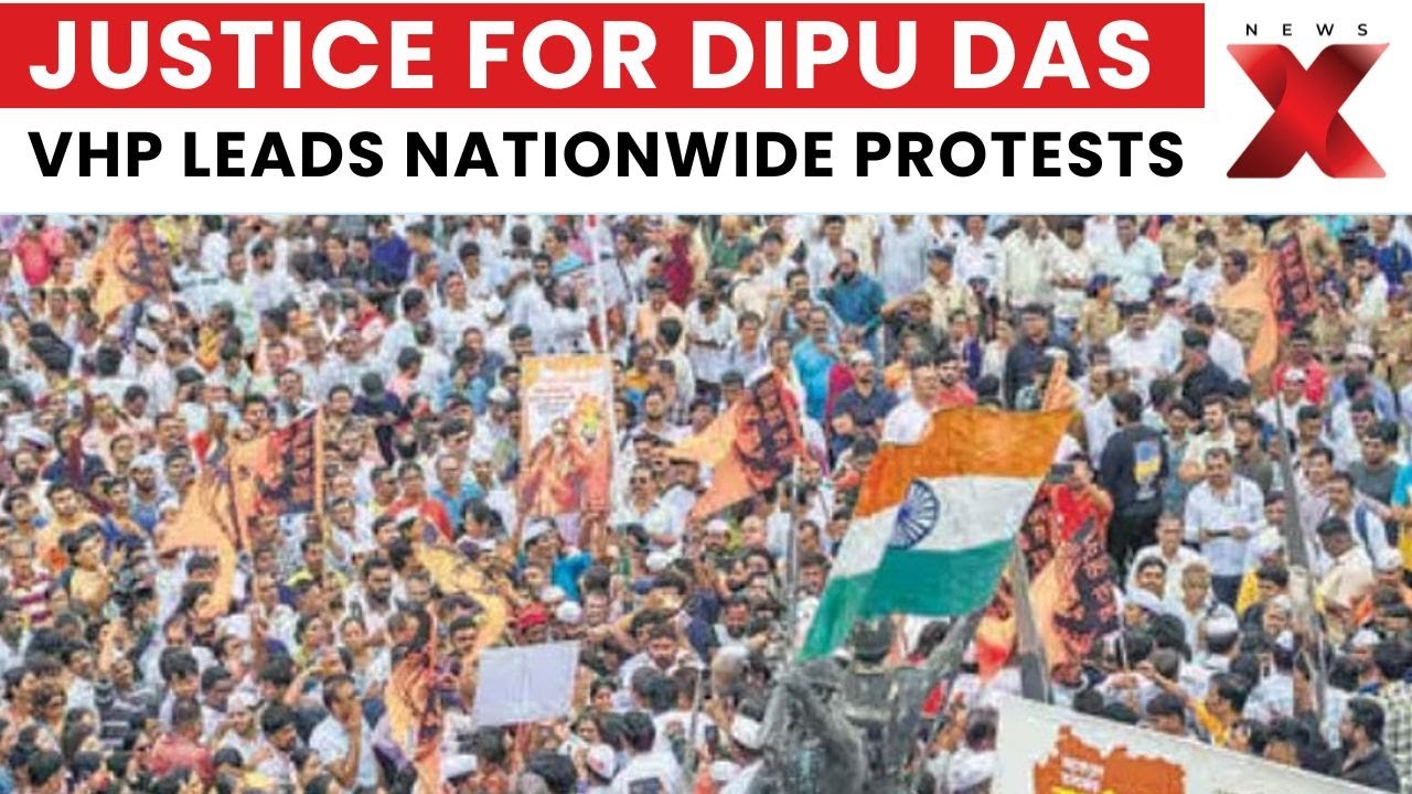 Justice For Dipu Das: VHP Leads Protests in Delhi, Mumbai, Hyderabad Over Bangladeshi Hindu Killing