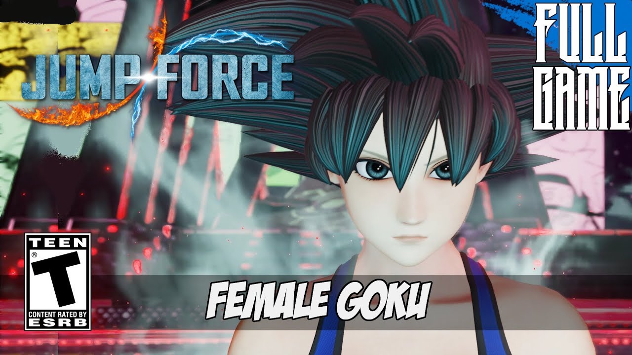 【JUMP FORCE】 FEMALE GOKU STORY MODE [PC - HD]