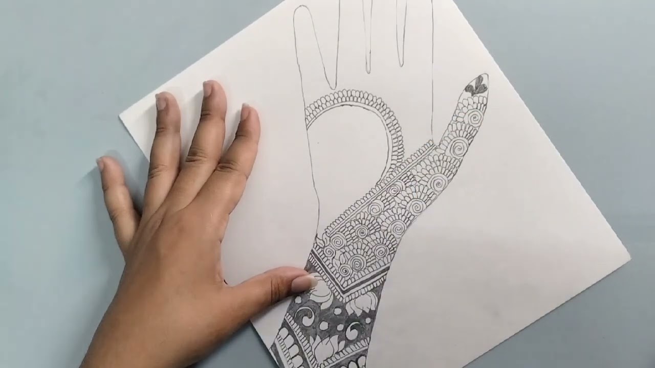 Mehndi class day seventh easy fullhand mehndi for beginners#art #mehndi #hennaart #bridal #hennaart 