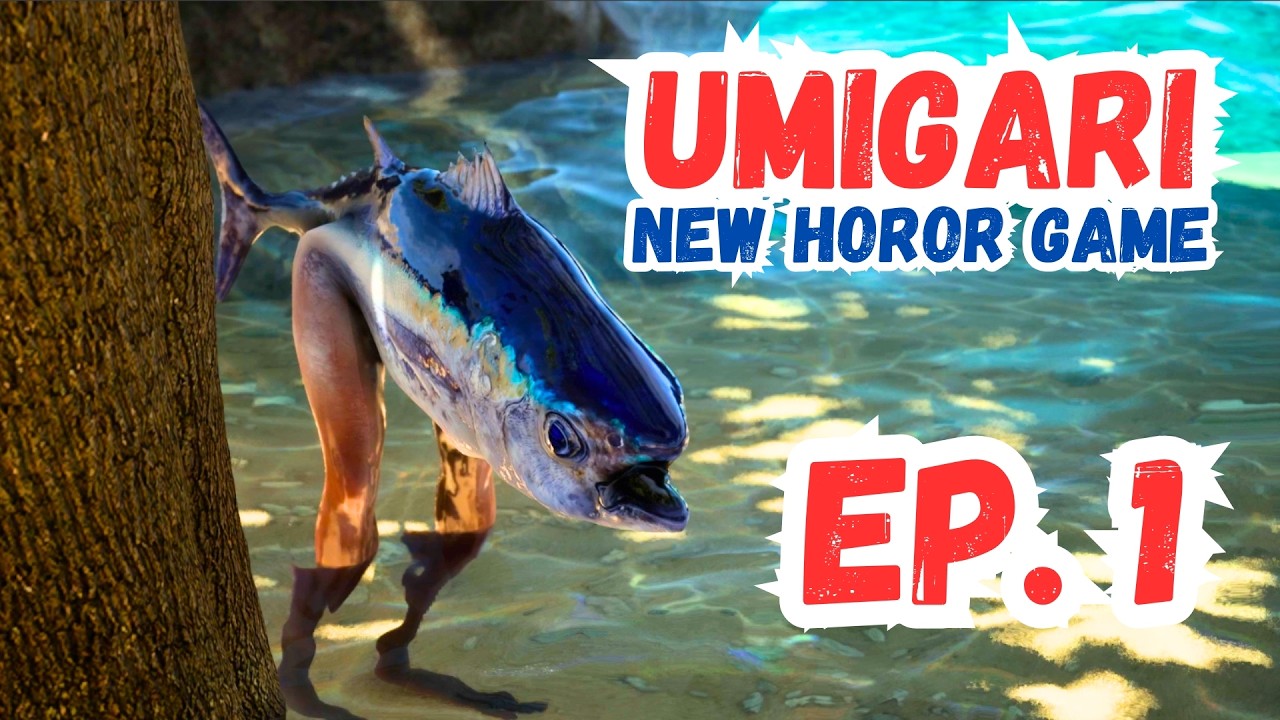 The Most Bizare Horror Fishing Game | Umigari Part 1