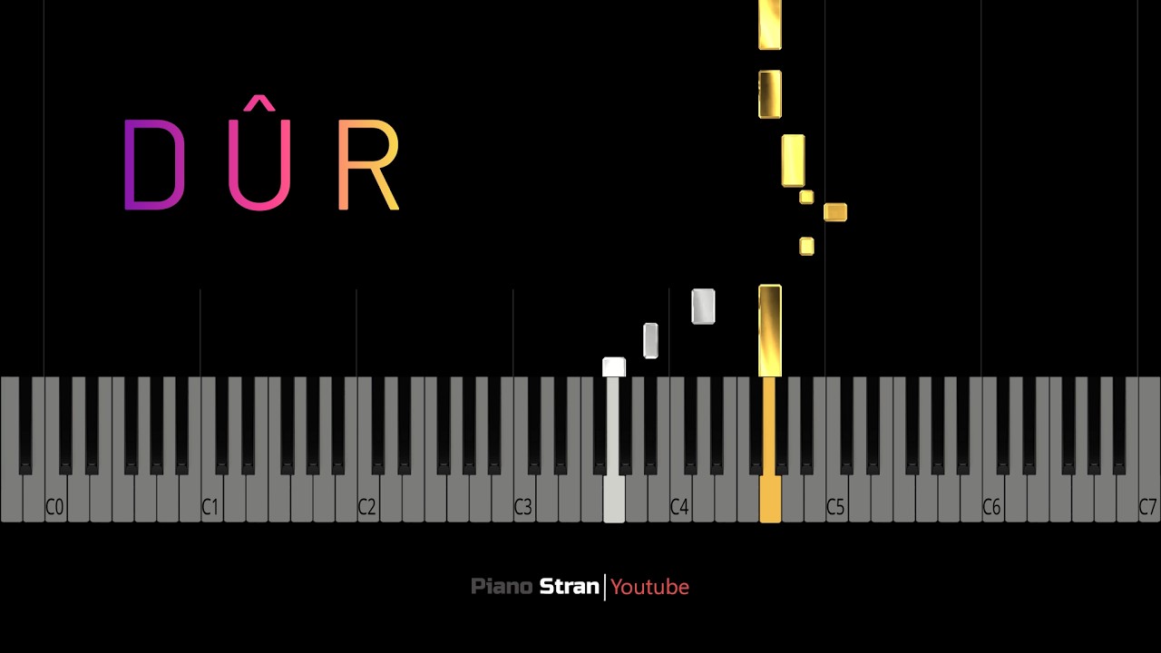 Dûr | Piano Tutorial | Babetna