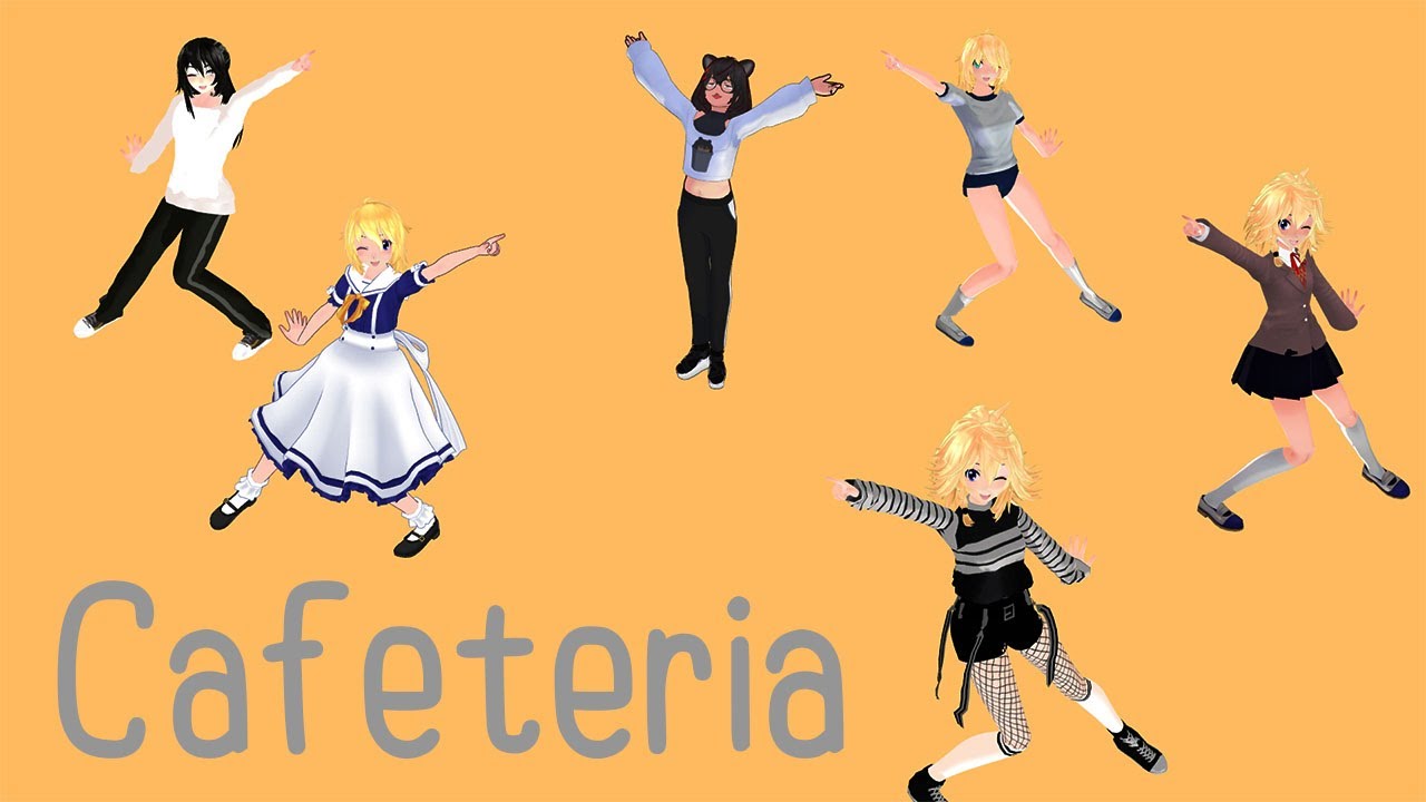 MMD Animation | Cafeteria - MLP | Motion DL (1080P)