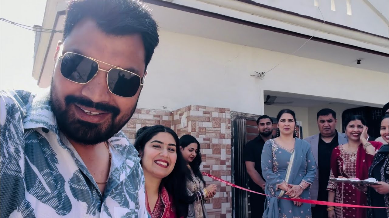 Ritu Lalia and Navi Lalia da Punjabi vlog. ਅੱਜ ਭਗਤਣ ਦੇ ਮਾਮਾ ਜੀ ਦੇ ਘਰ ਤੋਂ ਸੱਦਾ ਆਇਆ ਸੀ. 