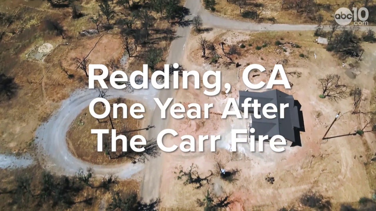 Carr Fire: Redding one year after the California Wildfire | Drone Raw