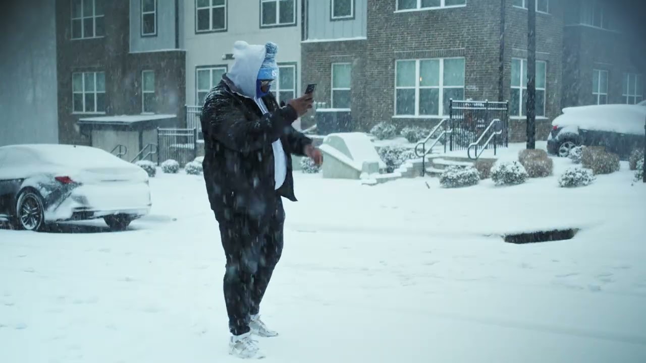 Snow Blizzard In Charlotte!