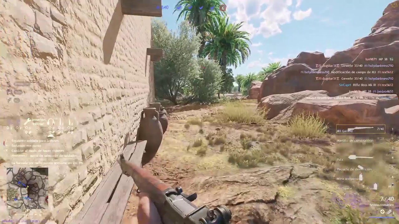 Volviendo a las trincheras con mi papá! partidas de Enlisted