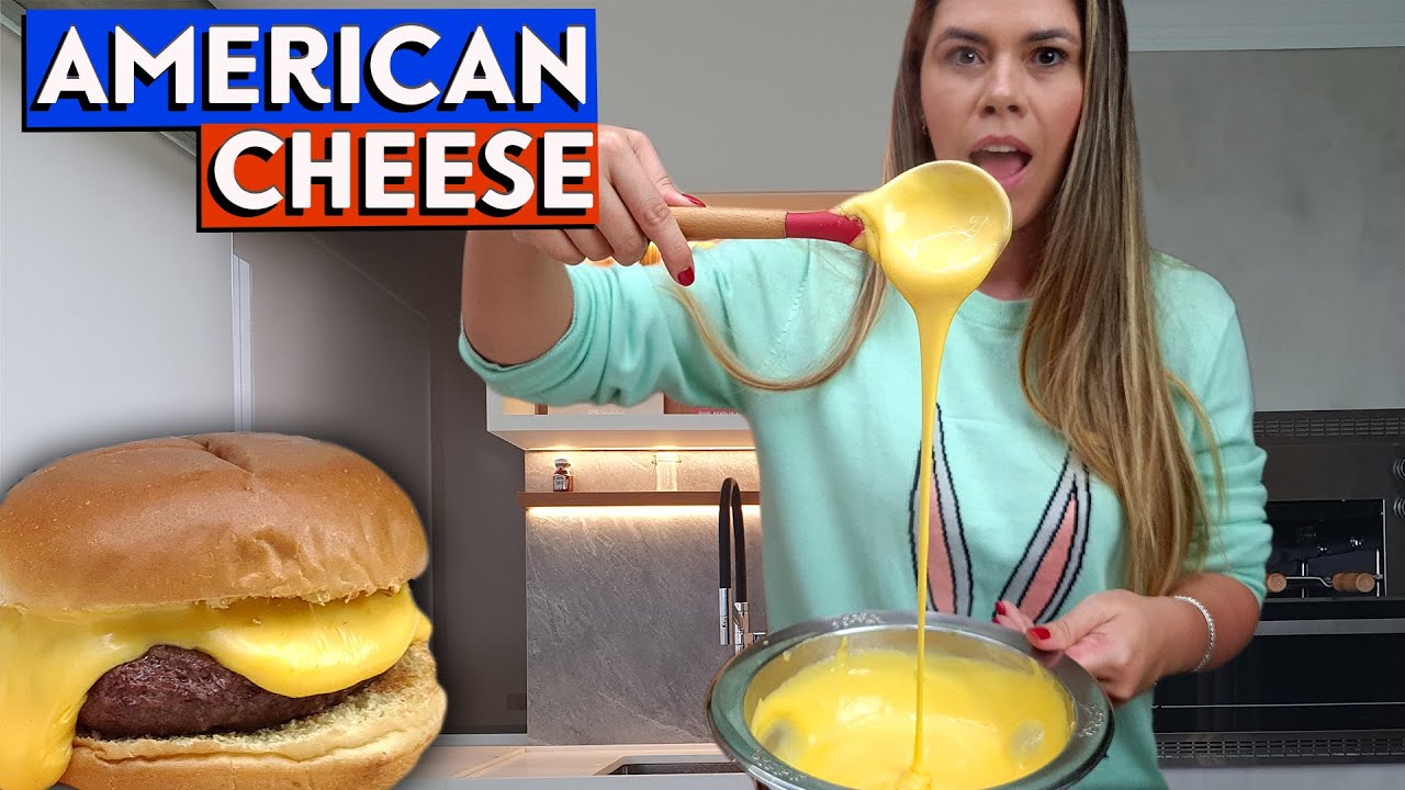 AMERICAN CHEESE ! QUEIJO AMERICANO DAS HAMBURGUERIAS !
