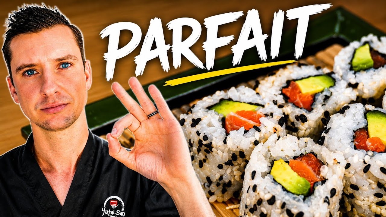Faire des CALIFORNIA ROLLS comme un CHEF !