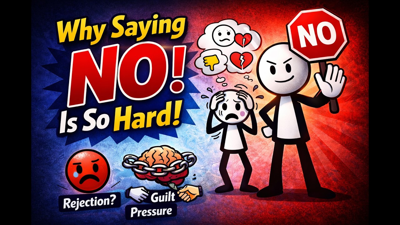 Why Saying “No” Feels So Difficult (Psychology Explained) ! #darkpsychology #psychology #viralvideo
