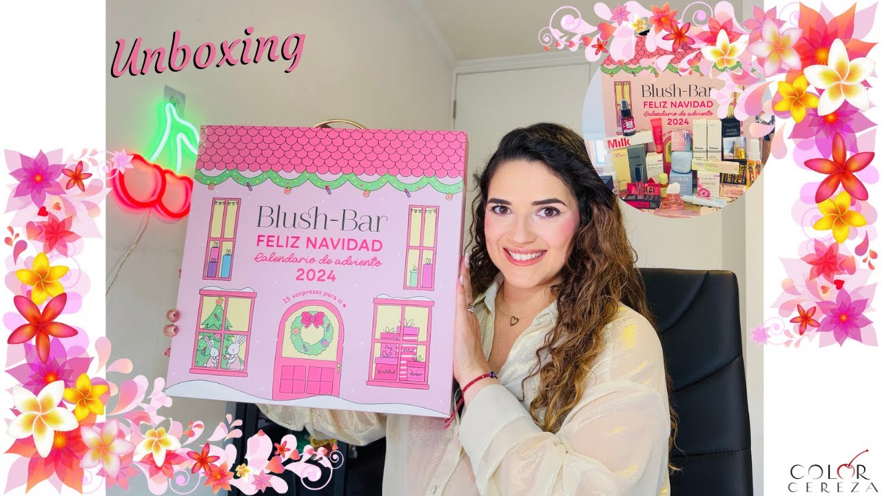 Unboxing - Calendario de Adviento de Blush-Bar