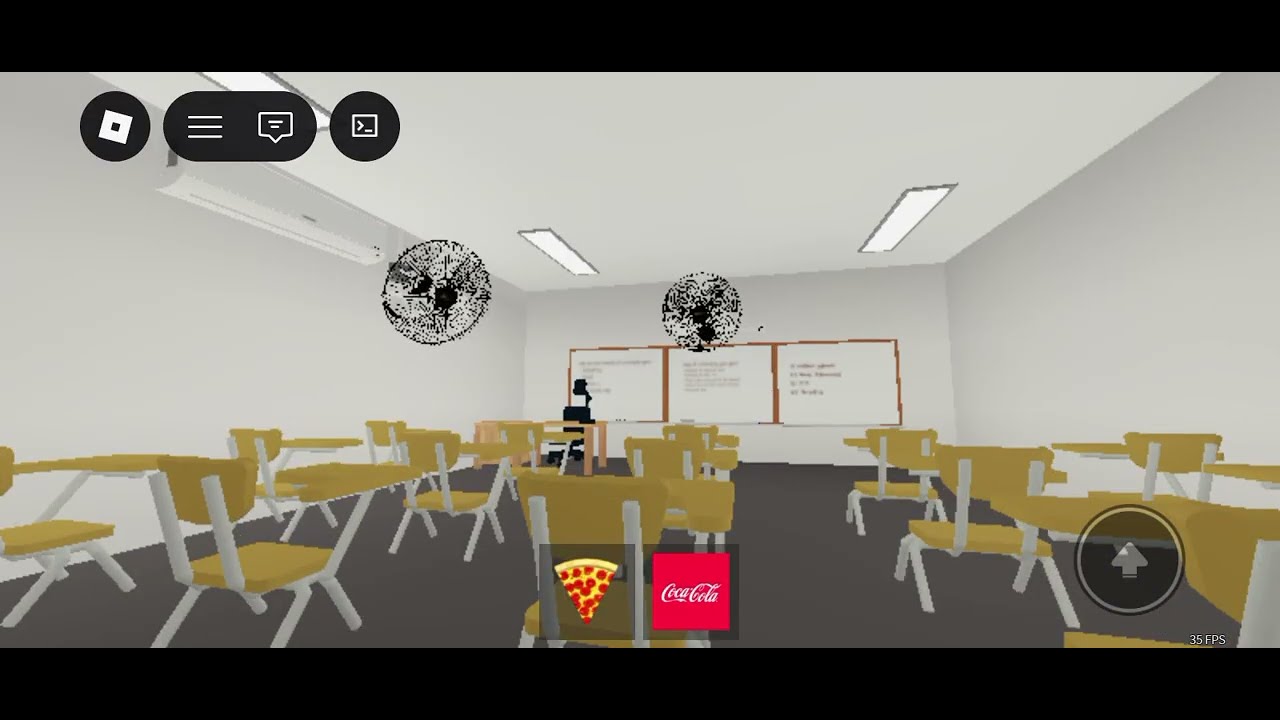 Ventilador na escola 