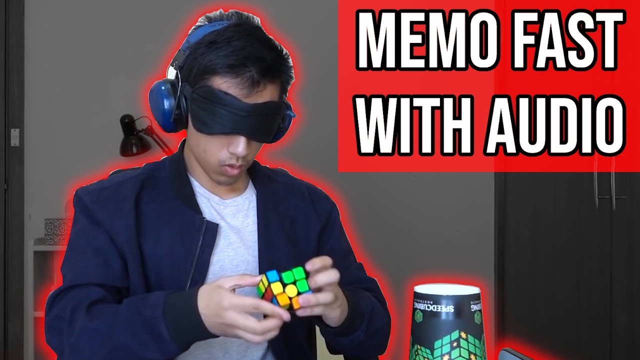 How to Memorise Fast in 3BLD Using Audio Memo