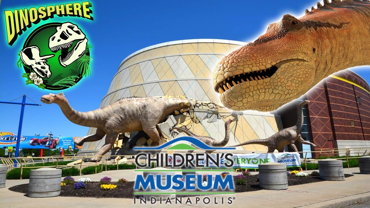 Visiting Dinosphere at the Indianapolis Children's Museum
