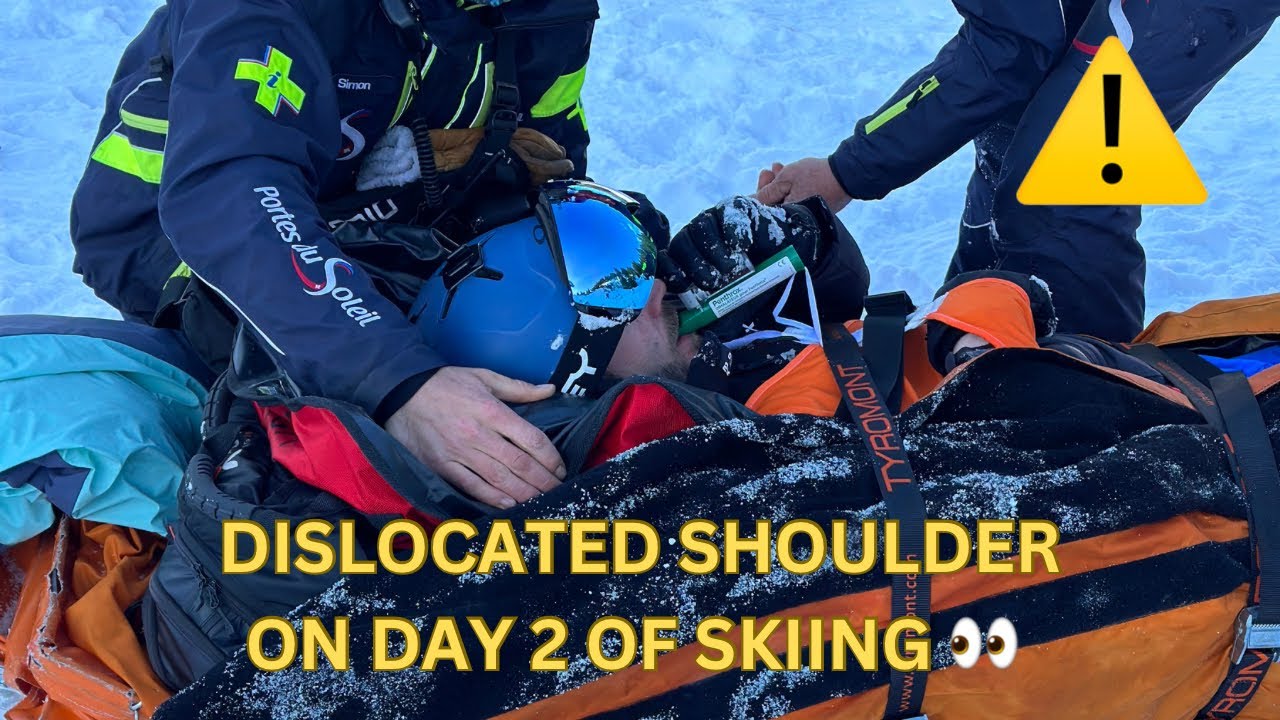 Chatel to Avoriaz Shoulder dislocation!