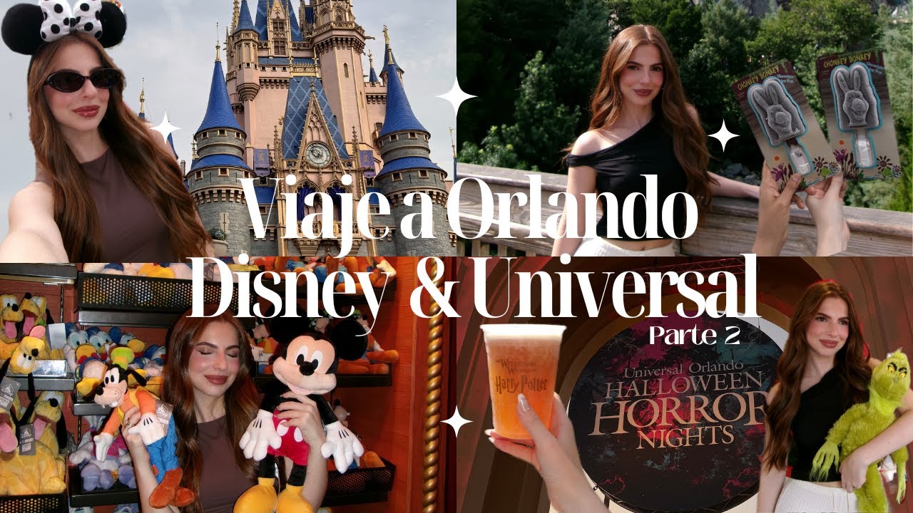 Vlog | Halloween horror night en Universal, parques de Disney | Orlando parte 2