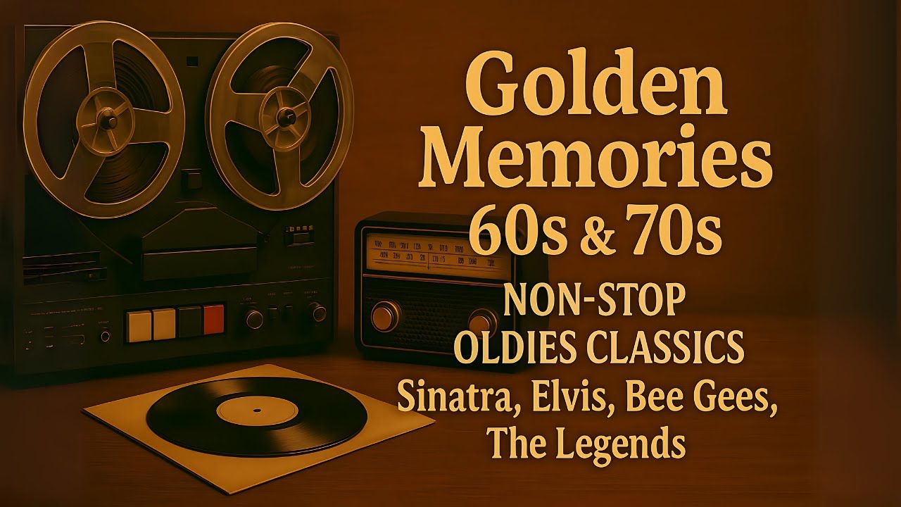 Golden Memories 60s & 70s 🎙️ Non-Stop Oldies Classics &ndash; Sinatra, Elvis, Bee Gees, The Legends