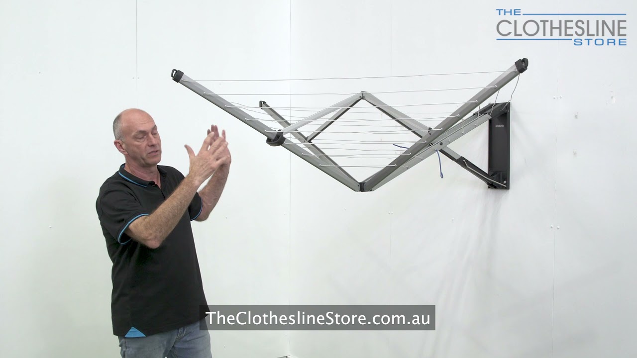 Product Review Brabantia WallFix 24m Fold Away Clothesline
