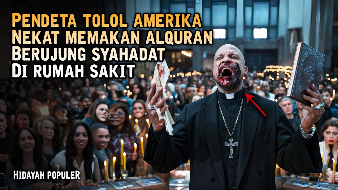 GEGER ❗ RIBUAN JEMAAT PENDETA INI MALAH MASUK ISLAM - Sejarah Islam