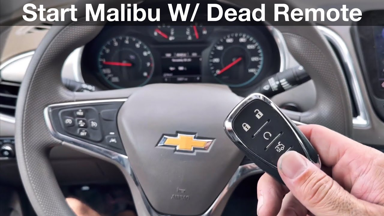 Chevrolet Malibu 2016&ndash;2023 годов выпуска. Не обнаружен пульт дистанционного управления. Как завес...
