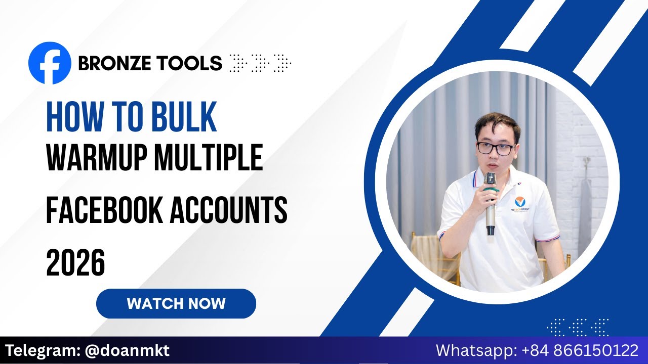 How To Bulk Warmup Multiple Facebook Accounts 2026 | Facebook Bot