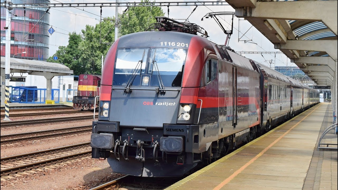 ÖBB railjet first time in Bratislava