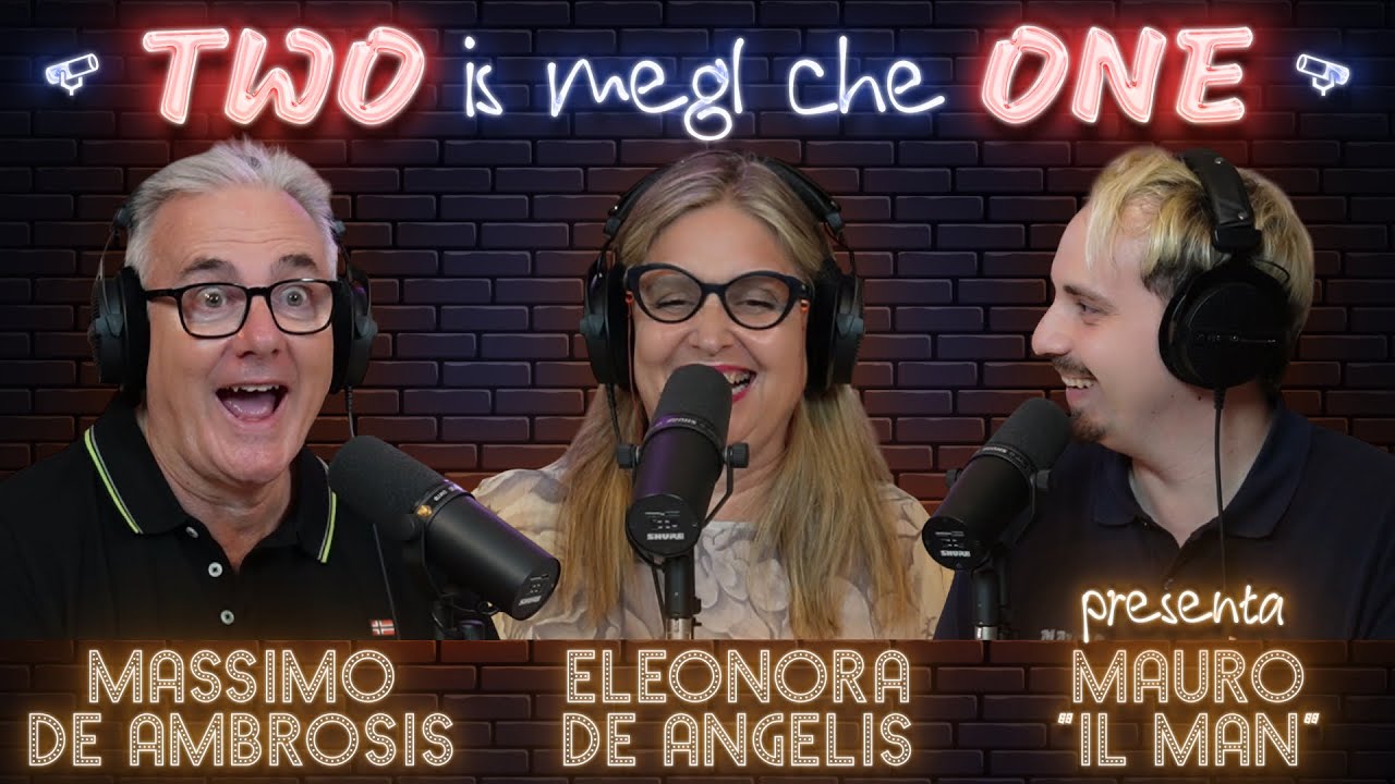 ELEONORA DE ANGELIS E MASSIMO DE AMBROSIS: DUE VECCHIE PANTEGANE DA LEGGIO - TWO IS MEGL CHE ONE #5