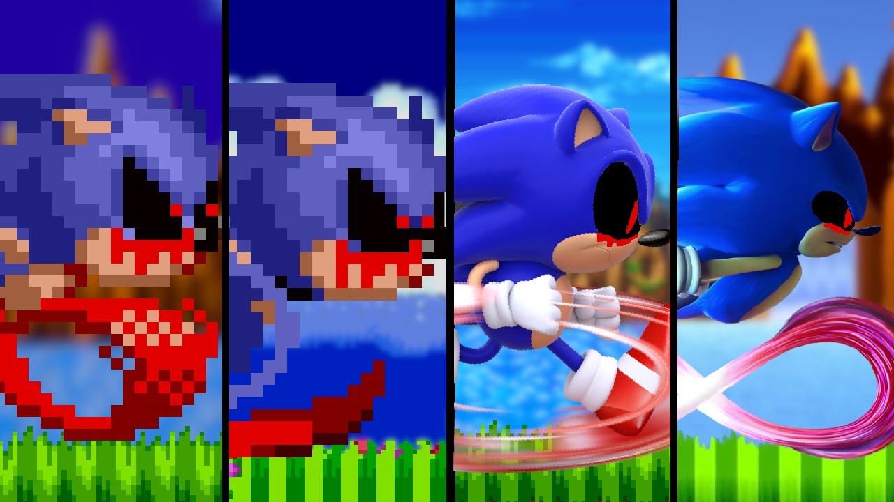 Evolution of Sonic.EXE Ultimate Power