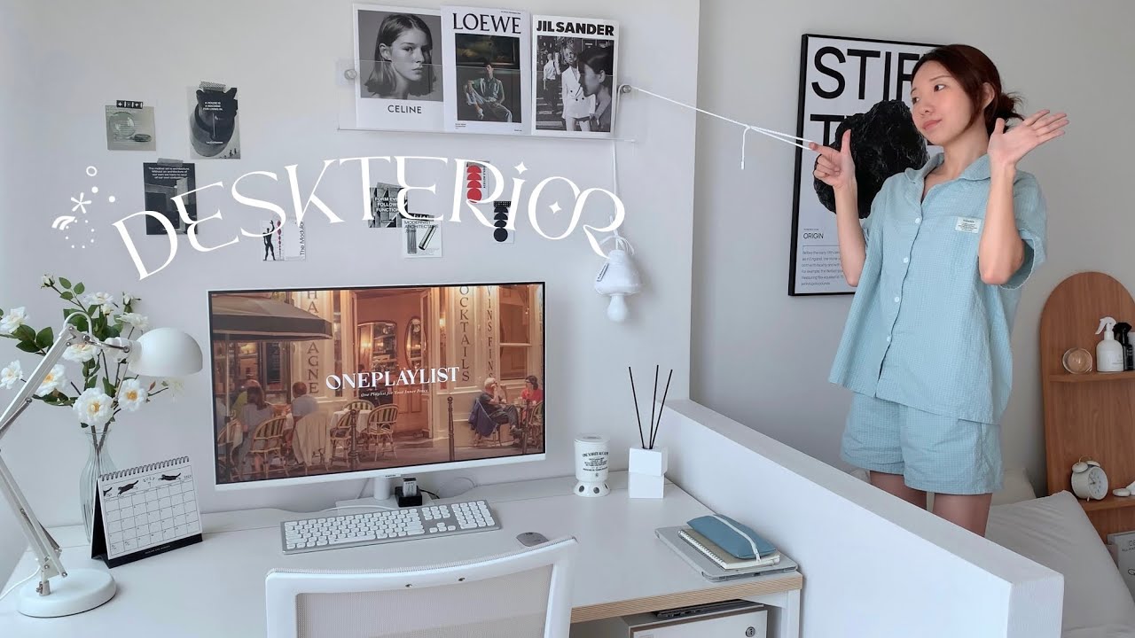 sub. Deskterior🖤 데스크테리어 • 1~3만원대 제품들로 방꾸미기 • 향기롭고 센스있는 작업공간 만들기 • 데스크 투어까지