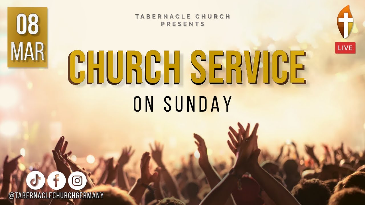 Christian worship service on Sunday, March 8, 2026, in Mannheim, Germany LIVE