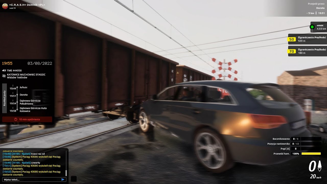SimRail - The Railway Simulator - Crash#1