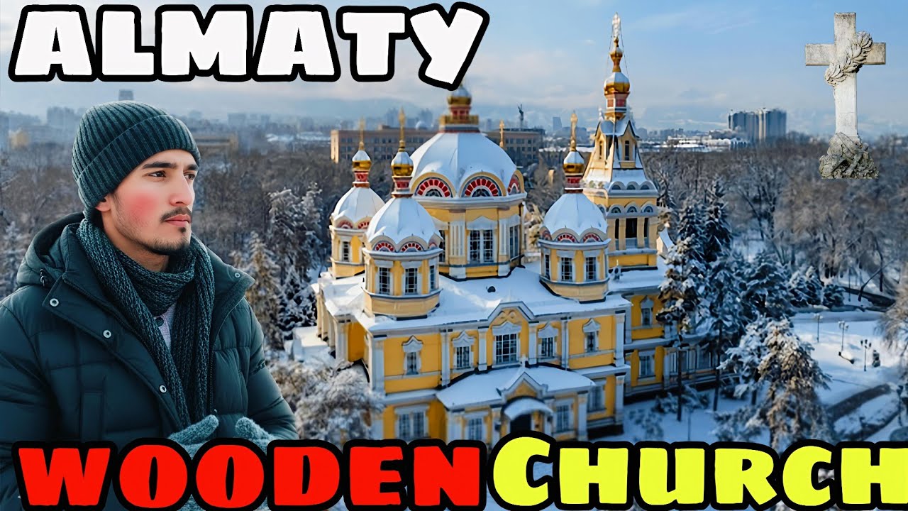 Wooden cherch Almaty 👌🔥 /World largest wooden cherch 🤯✨! Almaty city park 😳👌