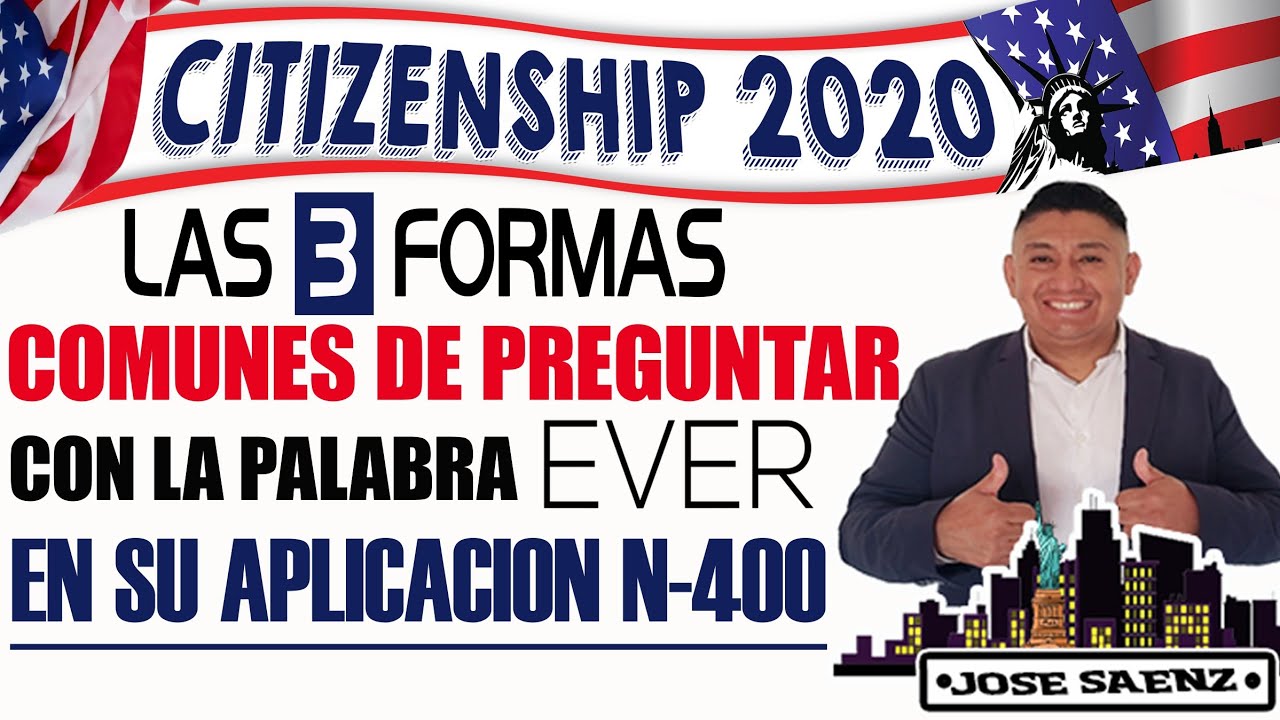 Preparacion Entrevista de Ciudadania Americana / PREGUNTAS CON 