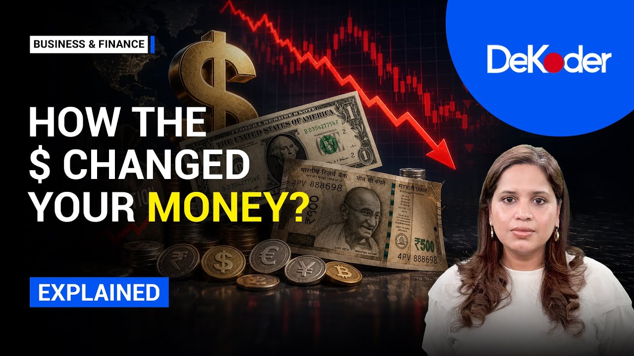 Why ~ ₹97/$ Changes Everything for Indians | The Rupee Crisis Explained | DeKoder