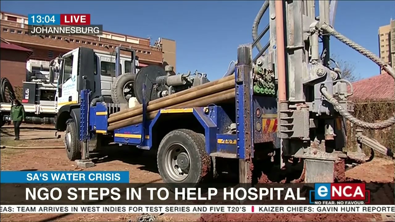 SA's Water Crisis | NGO steps in to help hospital