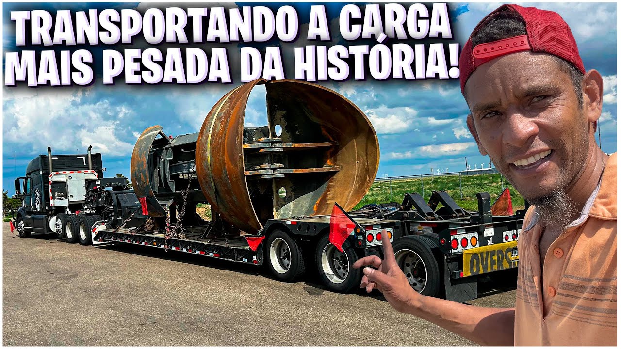 A CARGA MAIS PESADA DA HISTÓRIA DO CANAL!