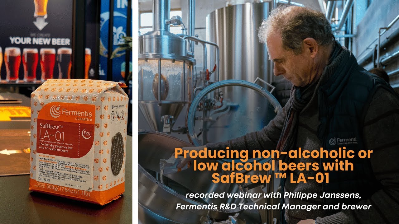 Brewing non-alcoholic or low alcohol beers with SafBrew ™ LA-01, Philippe Janssens, Fermentis Expert