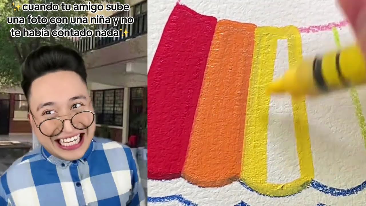 Satisfying Marker Art on Textured Paper 🎨  POV with @diegoo chavez #19 #SatisfyingArt #MarkerArt