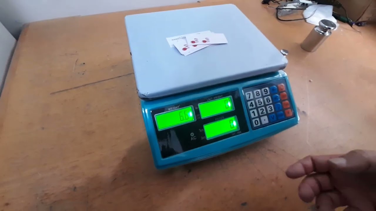 BALANZA ACS-708C FUNCION CONTEO PIEZAS 15KG
