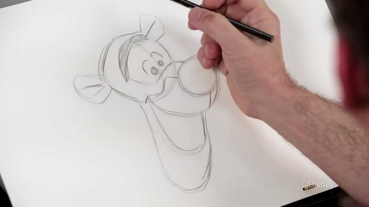 Winnie the Pooh - How to Draw Tigger with Andreas Deja