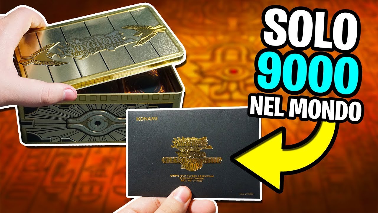 SOLO 9000 nel MONDO! Apro la Busta del MONDIALE di Yu-Gi-Oh! 2019